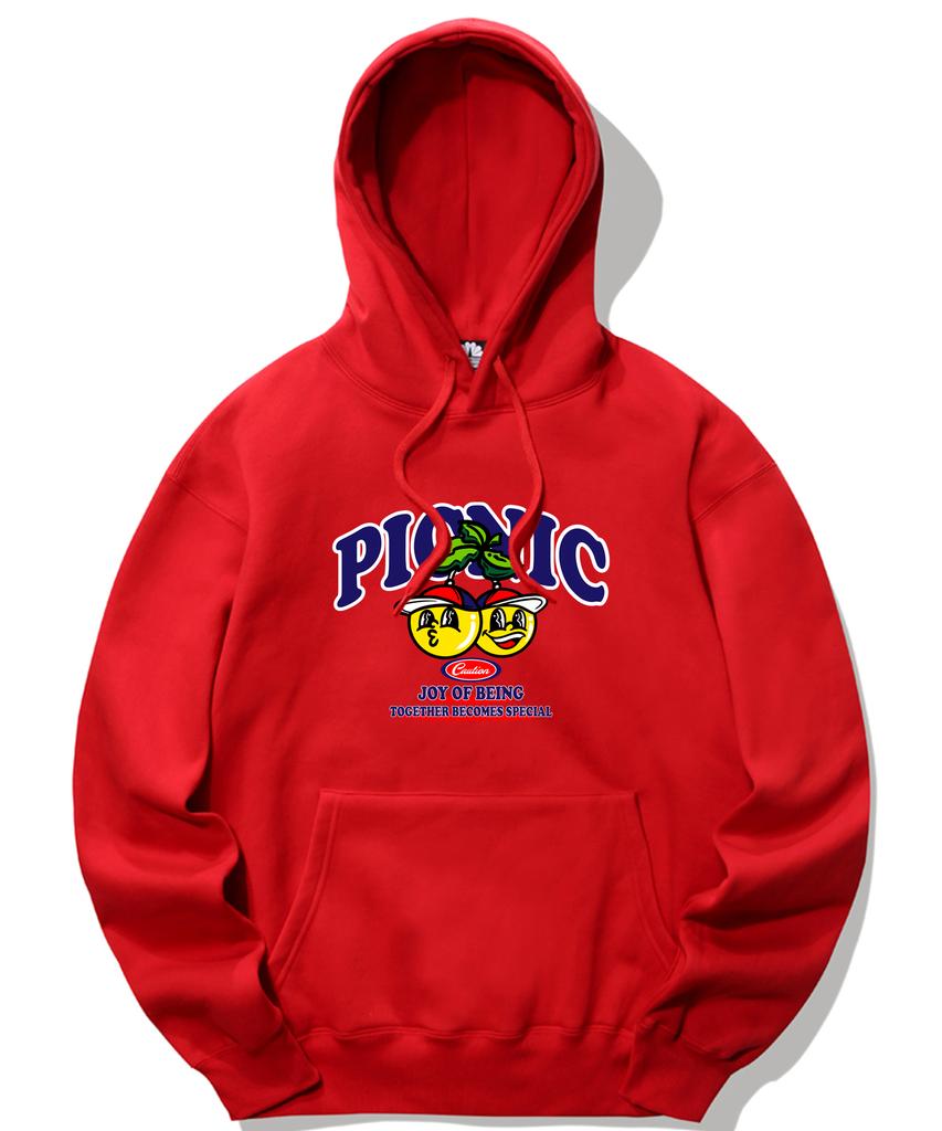 Yellow Ball Picnic Graphic Hoodie - 9 Colors (Type A)