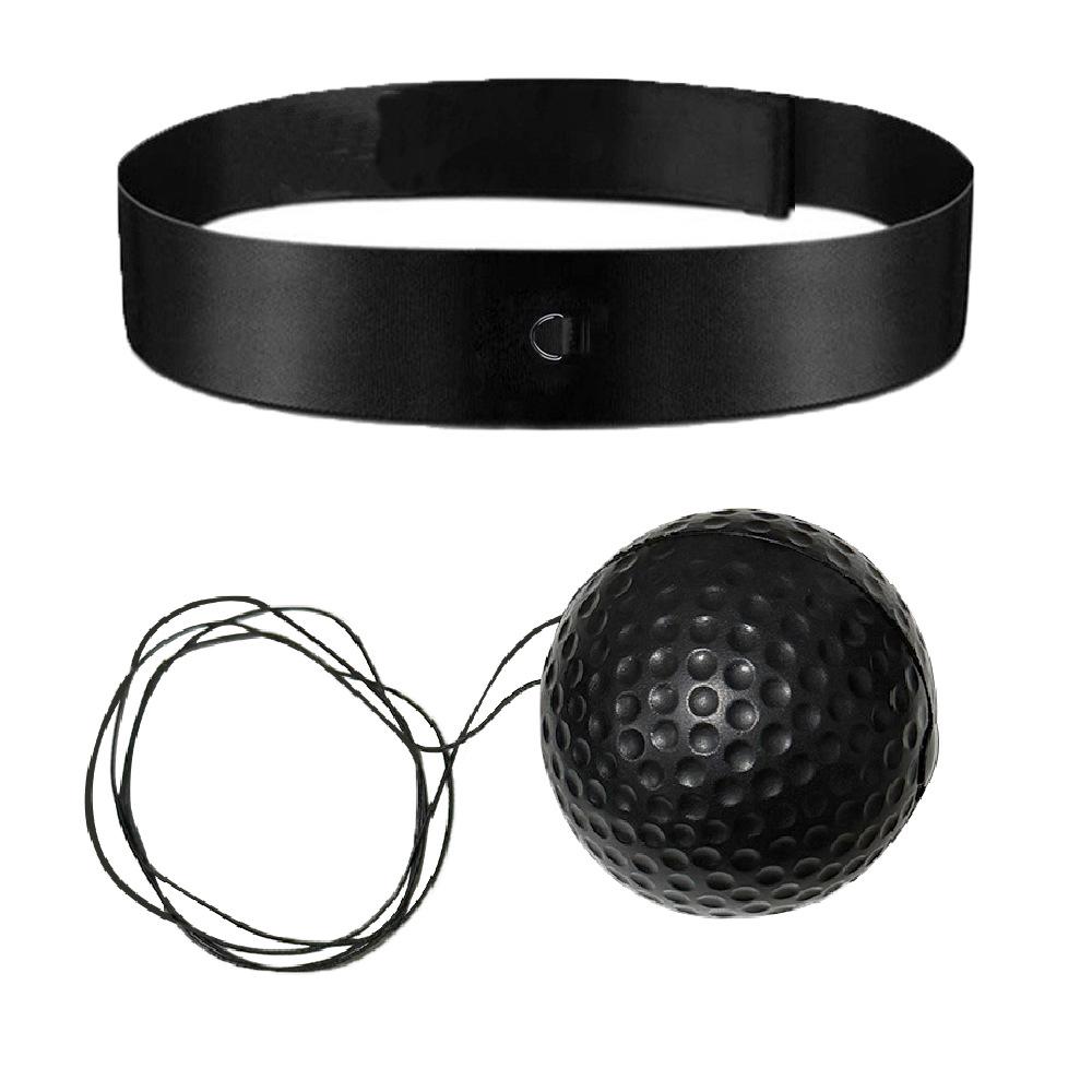 Head-Mounted Boxing Reflex Ball for Training