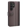 For Samsung Galaxy S24 Ultra Case Genuine Split Leather Phone Cover with Wallet Stand