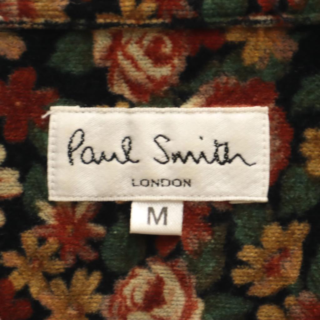Paul Smith Made In Japan Floral Long Sleeve Cotton Shirt M Women Used