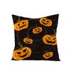 New Home Furnishings Halloween Polyester Pillow Case Home Pumpkin Ghost Fire Cushion Waist Pillow Case