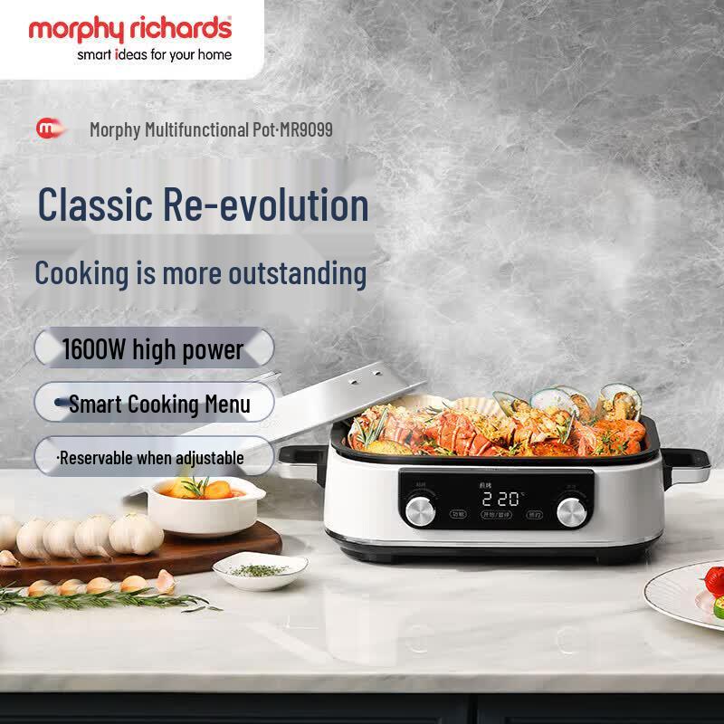 Morphy Richards 5L Multi-functional Electric Cooking Pot CN Plug (adapter Included)