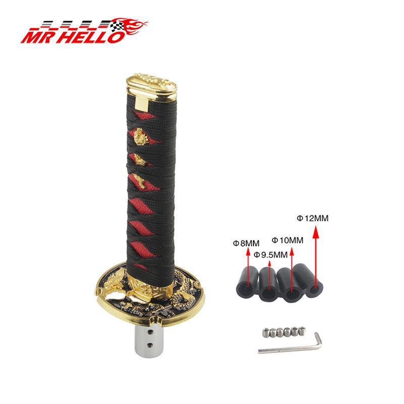 Samurai JDM Manual Gear Shift Knob - Personalized Car Modification Accessory