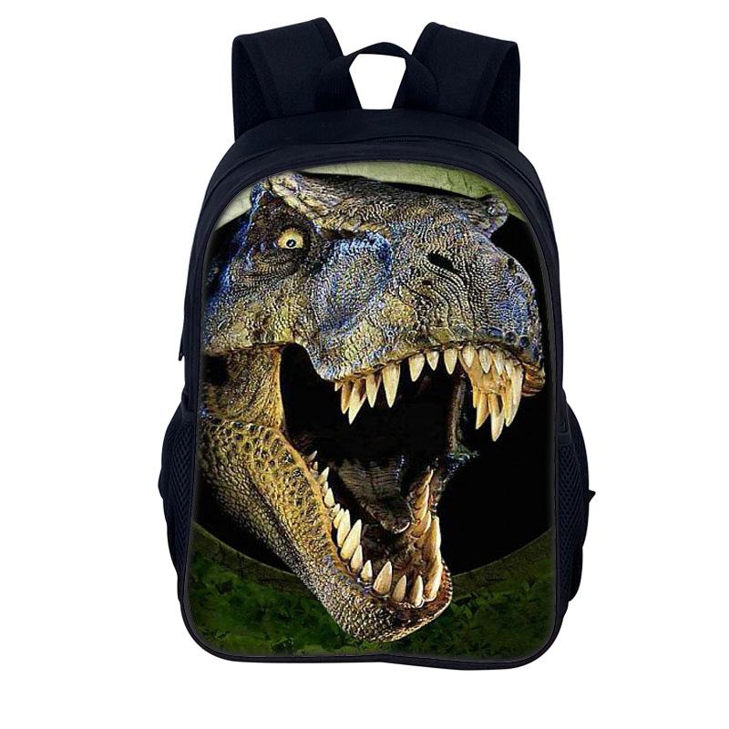 Jurassi Print C School Backpacks for boys Girls Park Resistant School Student College Bag Dinosaur  Printing Bookbags
