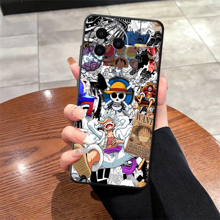 Soft Back Phone Cover Case for Xiaomi Redmi K60 12 A5 12C 10 9T 9A 9C K40 K50 Gaming A1 A2 Plus 13C Anime Character Cool