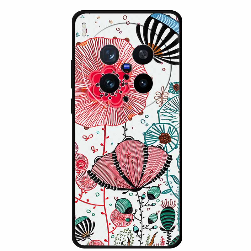 3D Emboss Case For Vivo X300 5G Phone Case Shockproof Silicone Soft Coque For Vivo X300 Pro 5G Back Cover Case X 300 Pro Fundas