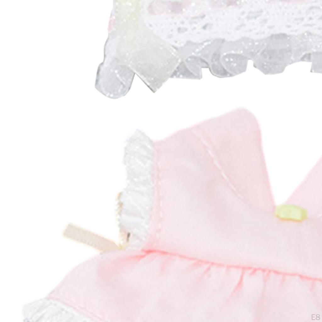 Casual Outfits for Mini Plush Dolls, Practical Decoration, Doll Accessories, Trendy Clothes