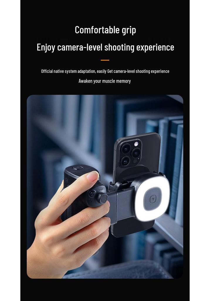 Multifunctional Bluetooth Selfie Stick with Fill Light - Mobile Holder for Outdoor Live Streaming and Photography