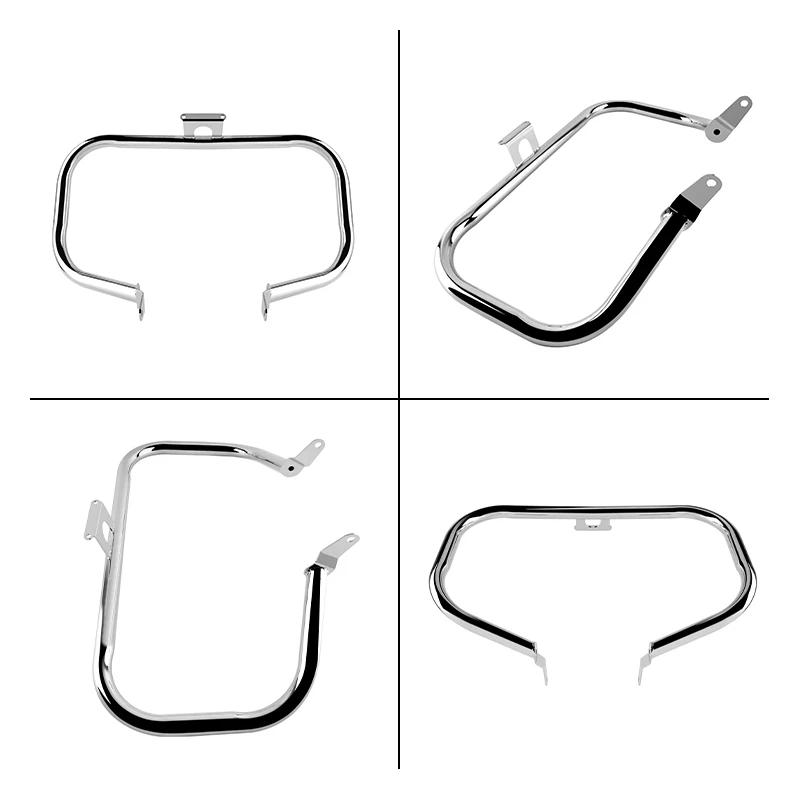 Chrome Motorcycle Engine Guard Front Highway Crash Bar For Honda MAGNA250 VF250 VF 250 Dragon Dog 250 1994-2007 Accessories