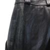 BEBE SPORT 80s 90s Made In USA Old Genuine Leather Leather Pants W30 Women Used