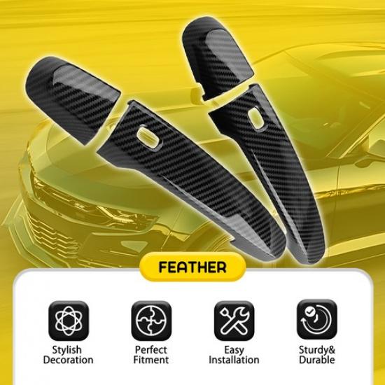 Car Exterior Door Handle Cover Trim 2pcs For Chevrolet Camaro 2016+ Accessories