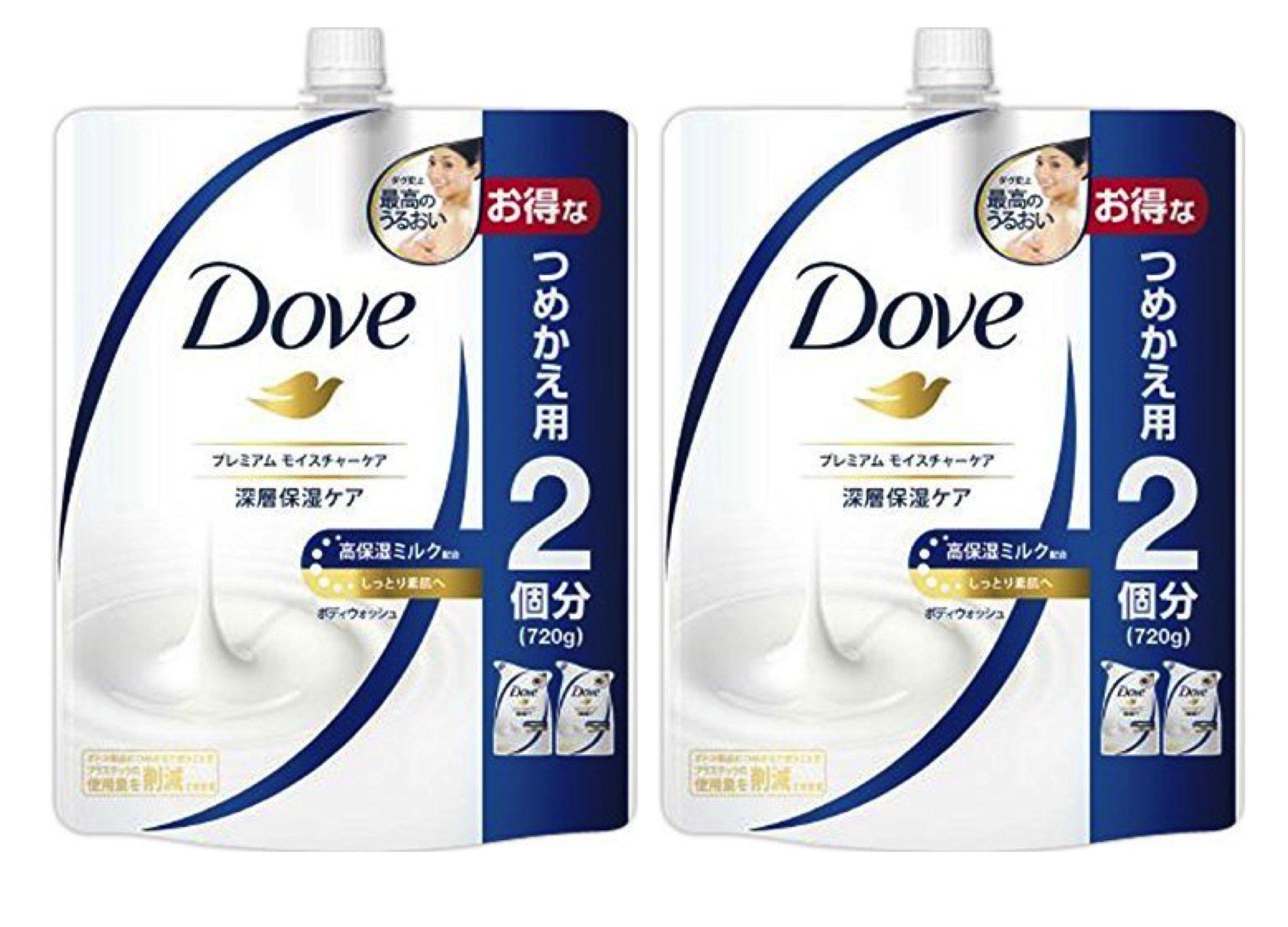 

Dove Dove Гель для душа Premium Moisture Care Сменный блок 720 г Набор из 2 шт.