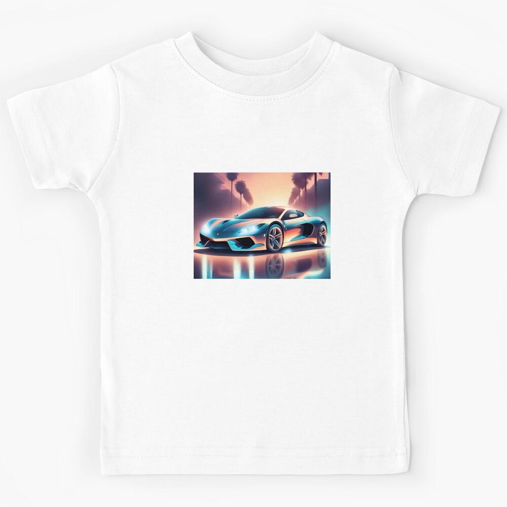 Epic Sports Car Design Kids T-Shirt 140