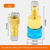 Car Airconditioning Fitting For For R1234Yf To R134A High Low Side Adapter Fitting Connector Hotadapter Quick Fitting Coupler