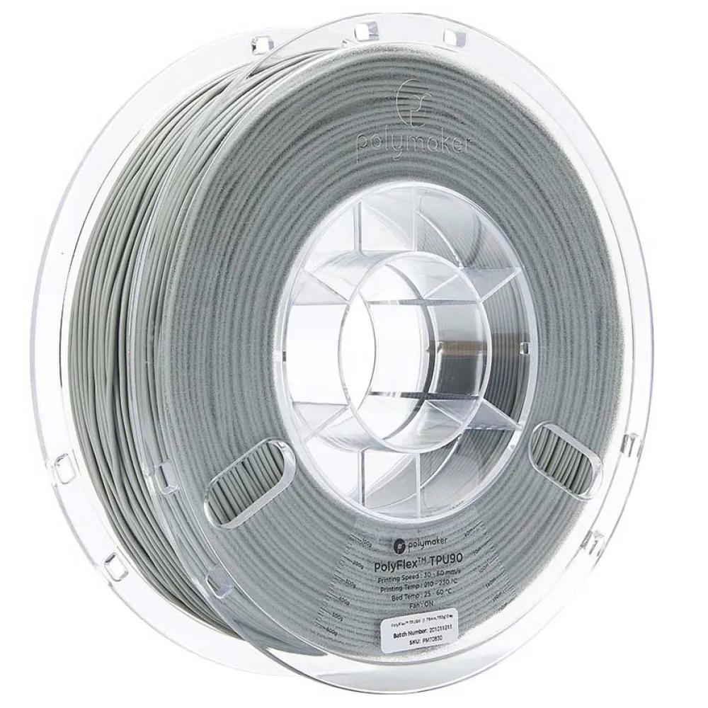 Polymaker TPU90 3D printing filament 1.75mm Gray
