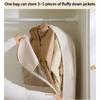 Hanging Down Jacket Compression Bag Wrinkle-Free Storage Solution Down Jacket Compression Dust Cover