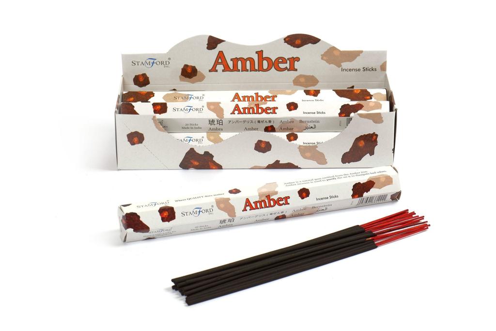 Amber Incense Sticks 20 Count