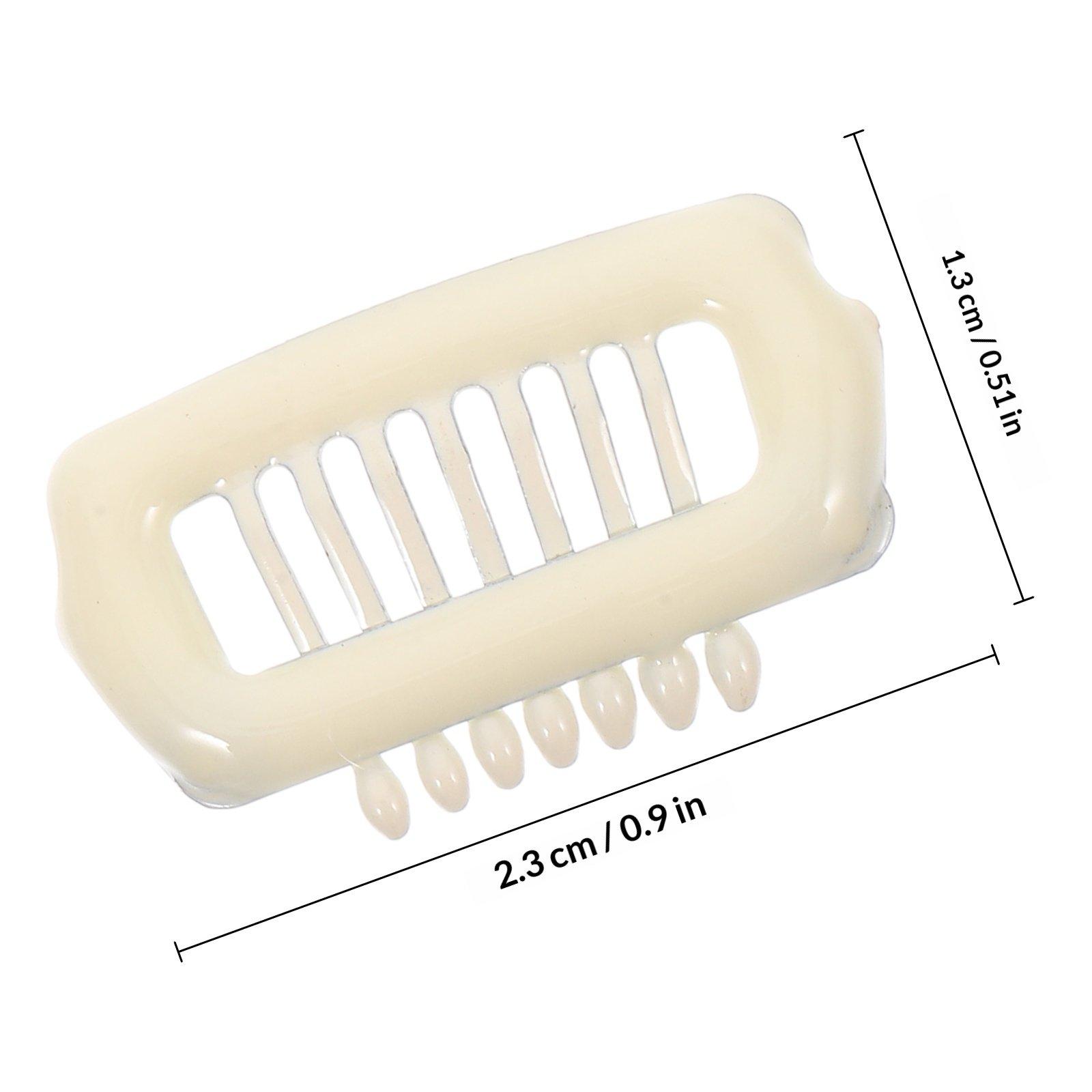 

5Pcs Dog Hair Clips Cute Clips for Pets Small Dogs Cats Puppy Grooming Accessories Decorative Barrettes for Maltese Yorkshire бежевый