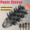 Penis erekční kroužek Opakovaně použitelný silikonový oddálení ejakulace Silnější erekce Sexuální hračky pro dospělé s tryskou Kroužek na penis Pro muže Mužský sex shop