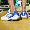 Summer Men Breathable Badminton Shoes Professional Badminton Sneakers Luxury Tennis Shoes Light Weight Volleyball Sneakers Male