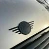 14,5x6,5cm Metallbilens Främre Kåpa Emblem Klistermärke Bakre Emblem för MINI Countryman Clubman JCW F55 F56 R55 R56 R60 F60 Logotyp
