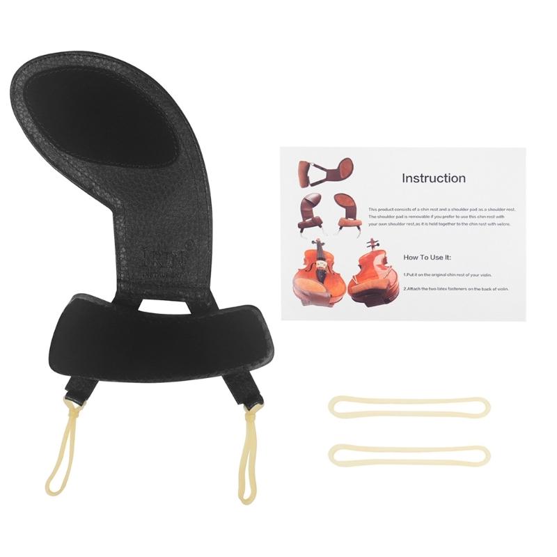 Violin Chin Rest Pad Soft Cover Protector Violin Shoulder Rest Pad Replacement Soft Violin Shoulder Rest Protector