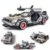 Welly 1:24 DMC-12 DeLorean Time Machine Back to the Future Alloy Race Car Model Diecast Metal Sports Car Vehicle Model Kids Gift