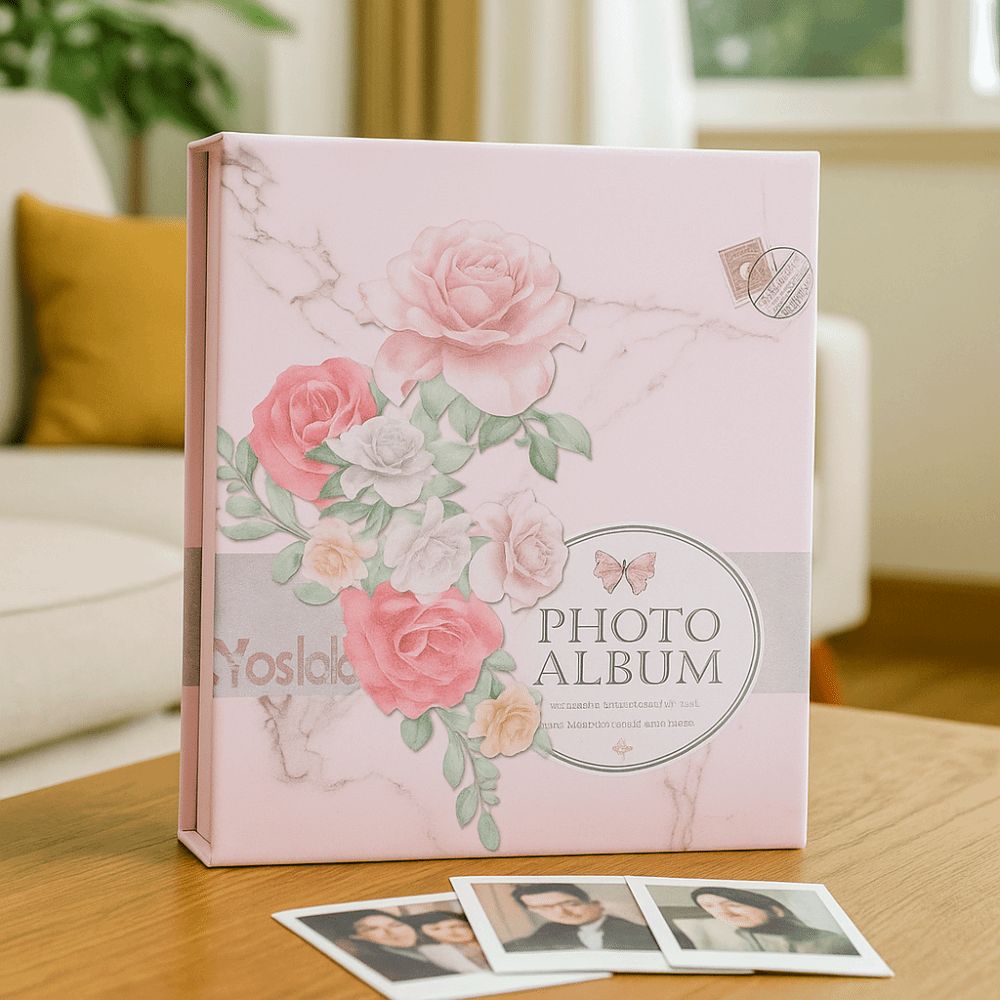200 Pockets Photo Album Large Capacity Scrapbook Practical Photocard Holder Gifts