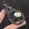 Tree Of Life Cinnabarite Pendant Copper Wire Wrapped Pendant Handmade Wire Wrap Jewelry Gift For Wife Copper Jewelry Brand New Gemstone Pendant
