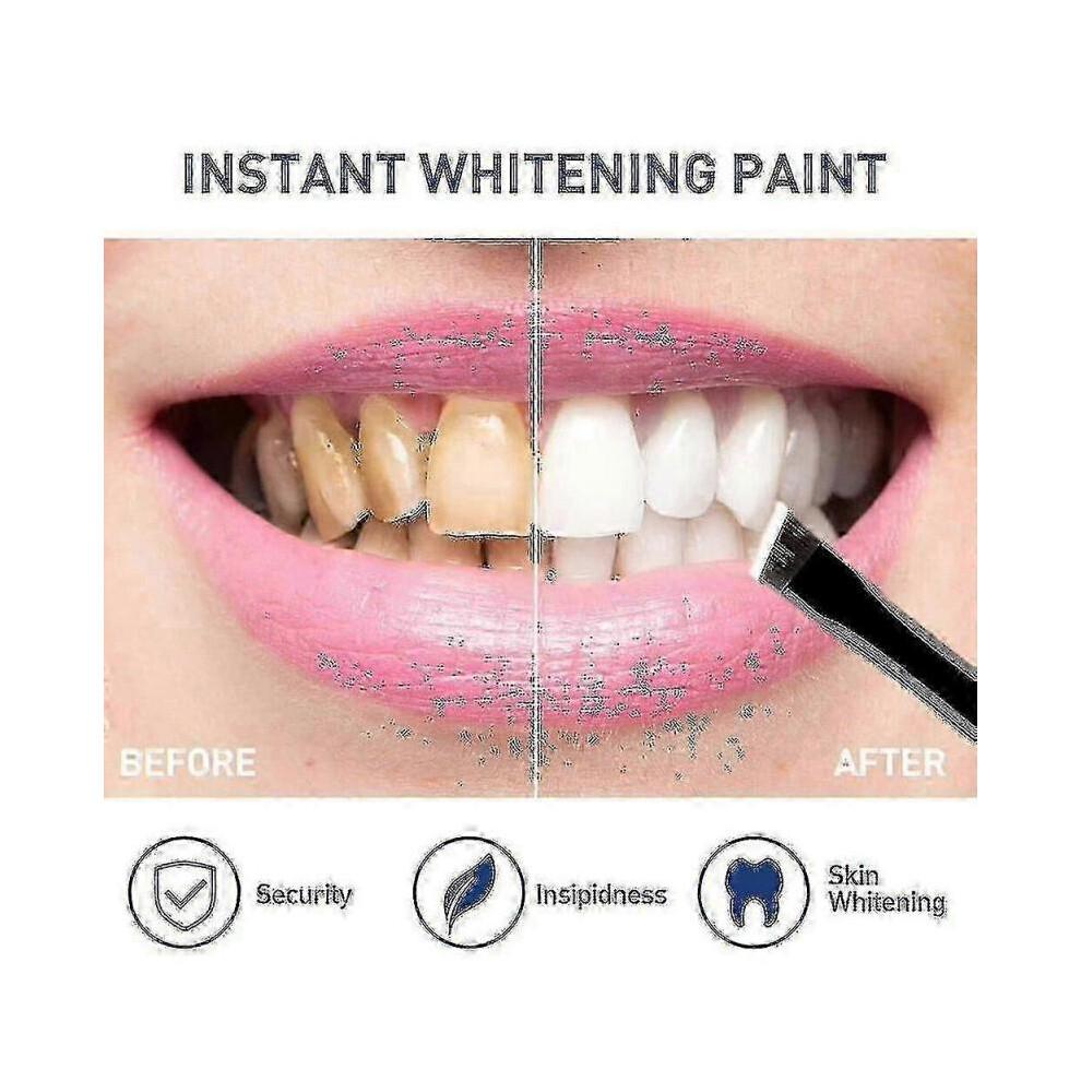 Tooth Paint, Instant Teeth Whitening Paint Extra Strong White Tooth Polish Gel