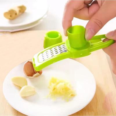 Manual Ginger Garlic Crusher Press Garlic Grinding Grater Cutter Peeler Garlic Mincer Chopping Garlic Tool Kitchen Accessories