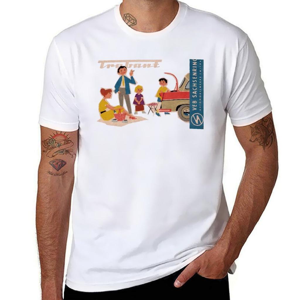 Trabant TShirt T Shirts For Unisex Cotton Funny TShirt