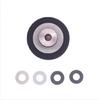 Universal G36 Pinches Roller Metal Wheel Speaker Accessory for Portable Sound Equipment for All Genders