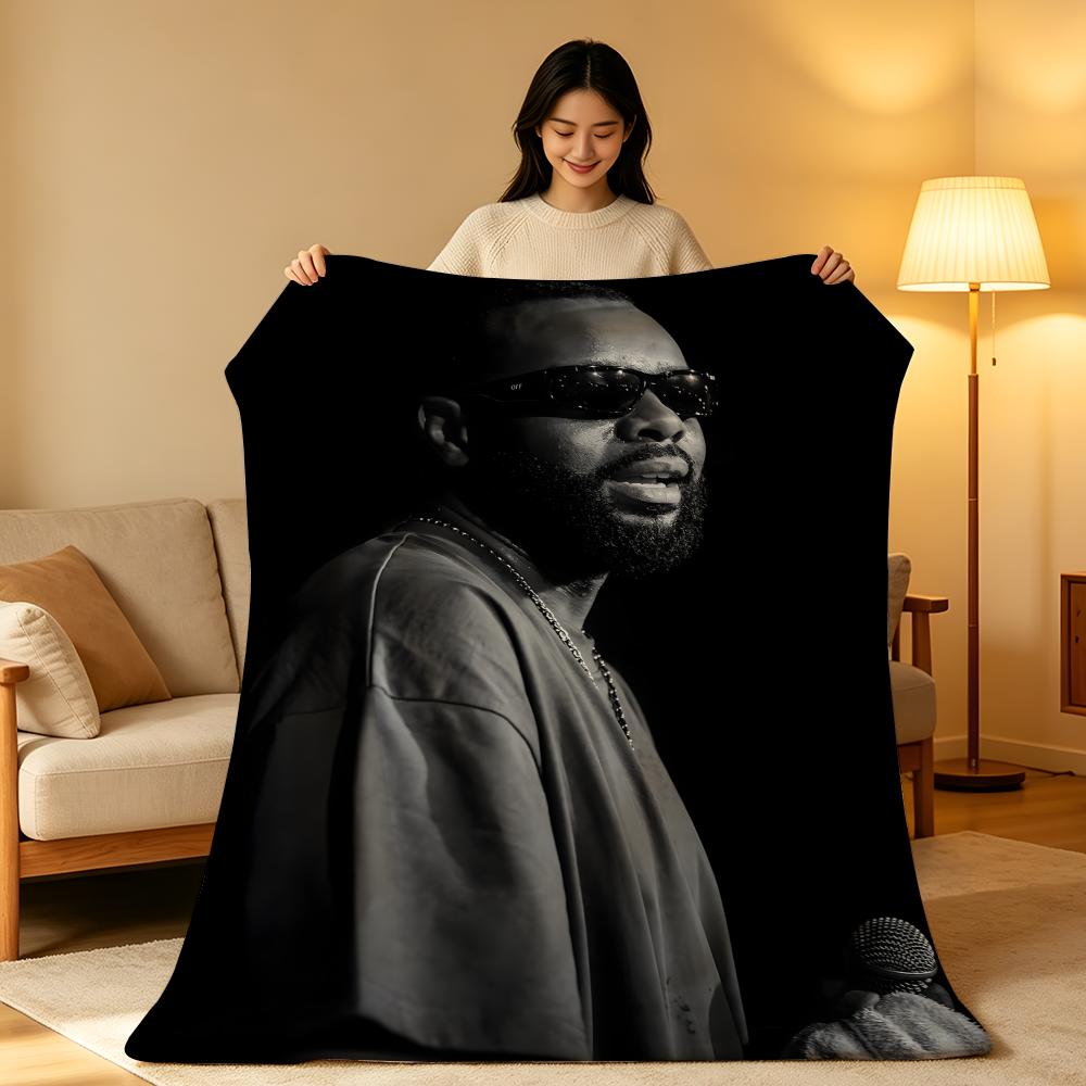 Music G-Gims Throw  High-Density Short Plush Blanket Soft Skin-Friendly For Sofa Nap Air-Conditioned Room