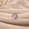 Morganite Gemstone 925 Sterling Silver Handcrafted Women Ring For Anniversary Gift RR-85-13