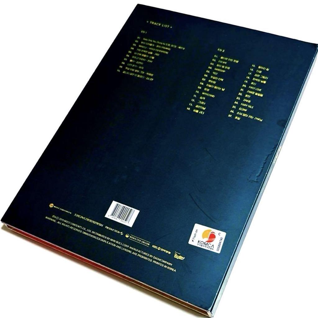 [USED] Korean Drama "The Tale of Nokdu" OST (2-Disc Set) with Trading Cards