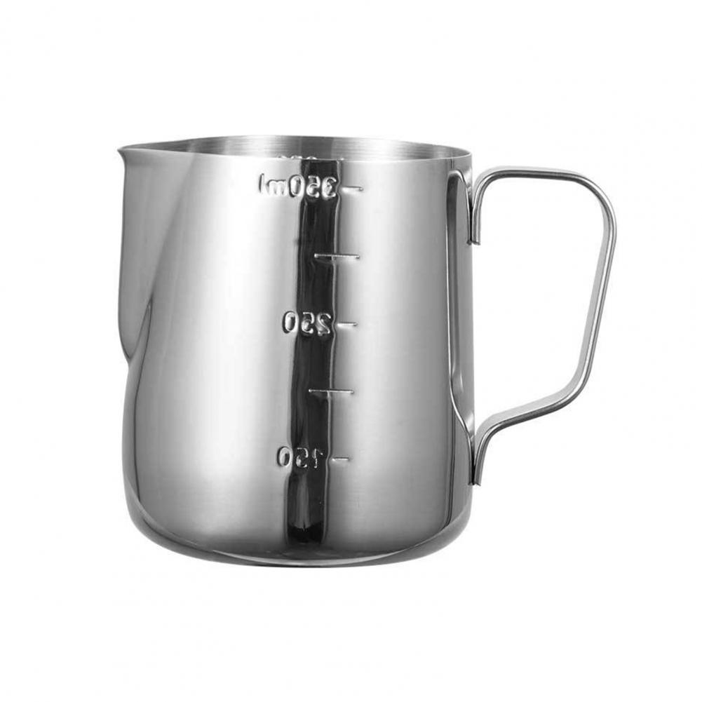 350/600/1000ML Stainless Steel Latte Art Cup Drip-Proof Candle Making Pitcher Milk Coffee Cappuccino Barista Steam Milk Jug Cup