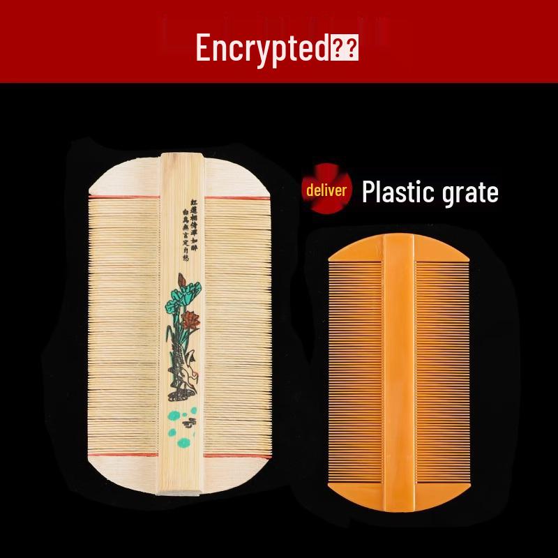 Extra-Dense Fine-Toothed Comb for Removing Dandruff and Lice, Ideal for Children's Hair