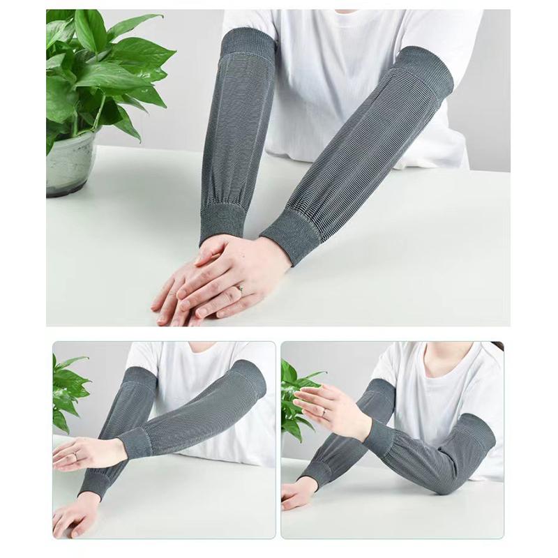 Summer Cooling Arm Sleeves Sun Uv Protection Hand Cover Arm Warmers Running Fishing Cycling Basketball Sunscreen Sports Sleeve