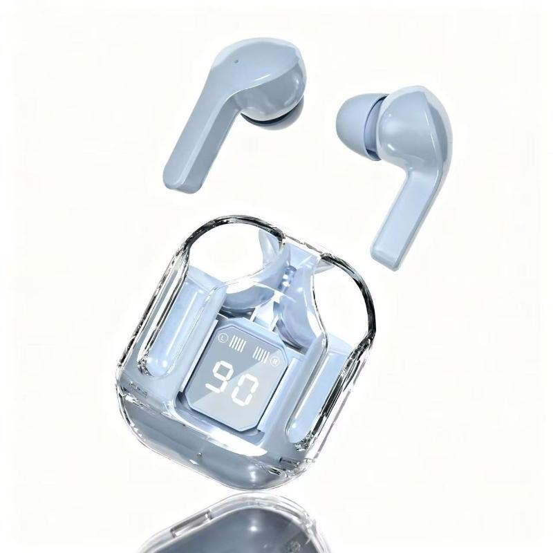 Wireless Earphone Bluetooth 5.4 Sport Gaming Headsets Noise Reduction Earbuds Bass Touch Control For Smartphones
