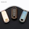 New Tpu Car Remote Key Case Cover Shell For Mazda 2 3 6 Atenza Axela Demio Cx-5 Cx5 Cx-3 Cx7 Cx-9 2 3 4 Buttons Protected Fob