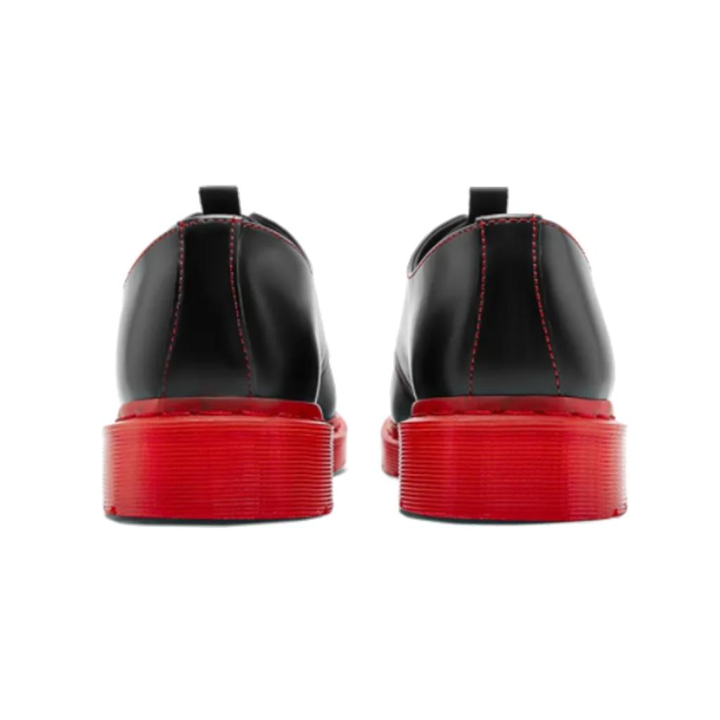 New CLOT X Dr.Martens 1461 Black Red 27153001