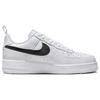New Nike Air Force 1 07 LV8 Reflective Swoosh   White Black FV1320-100