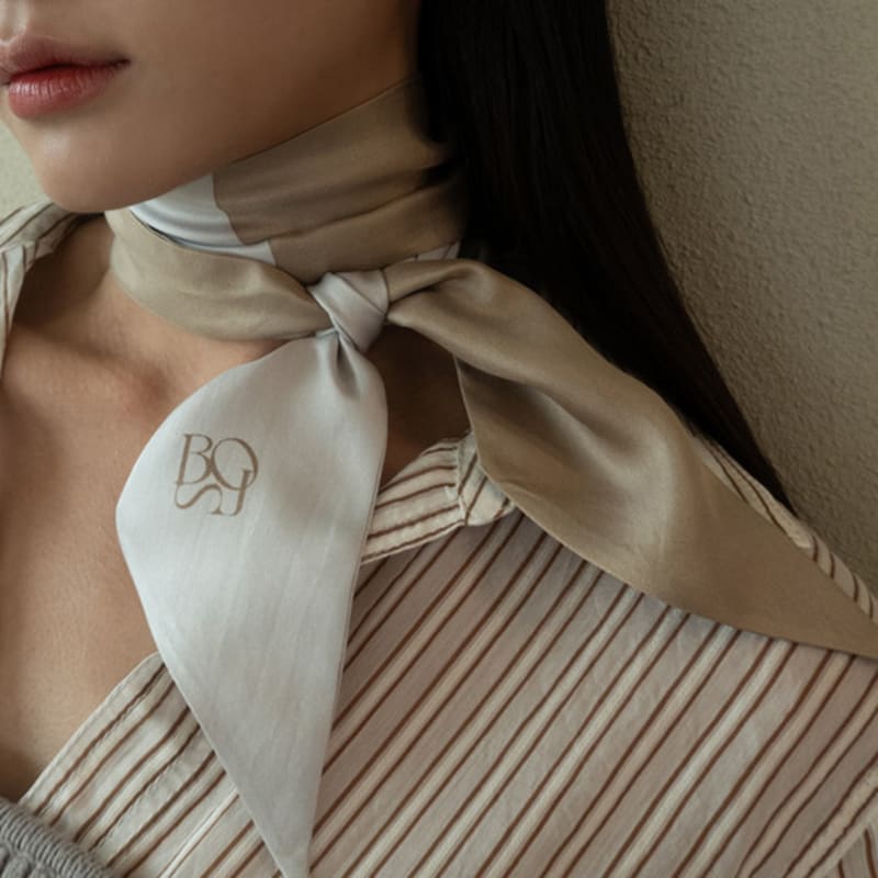 BB'DE SOLI'DE mood twilly scarf (2 colors)