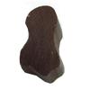 Paisley Border Stamp Textile Printing Block Brown Handcarved Stamp Wooden