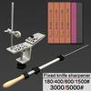 Fixed Knife Sharpener Professional Angle Sharpening Stone Kitchen Whetstone Grinding System Honing Diamond Grinder Woodwork Tool