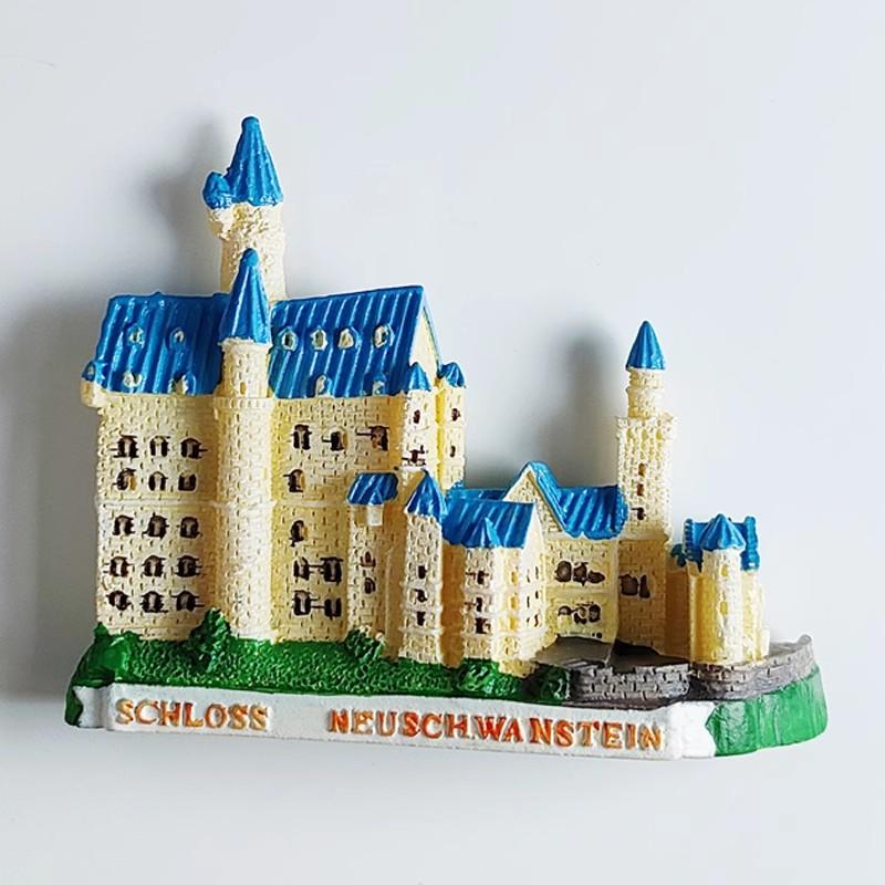 Germany Travelling Souvenirs Frankfurt Fridge Magnets Hamburg Bayern Schloss Neuschwanstein Bremen Fridge Stickers Wedding Gifts