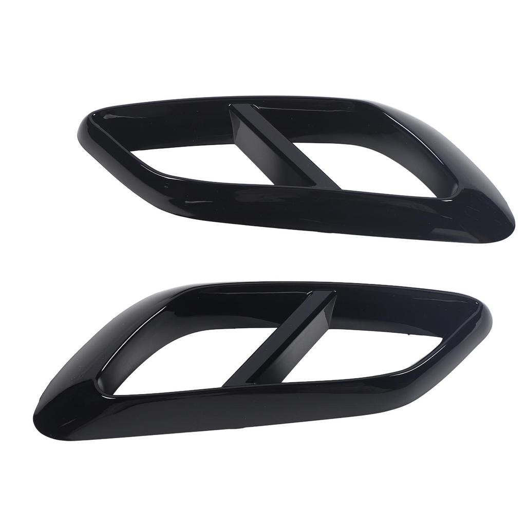 1 Paar Heckauspuff Schalldämpfer Endrohr Abdeckung Zierleiste Schalldämpfer Endrohr Zierleiste Ersatz für Benz