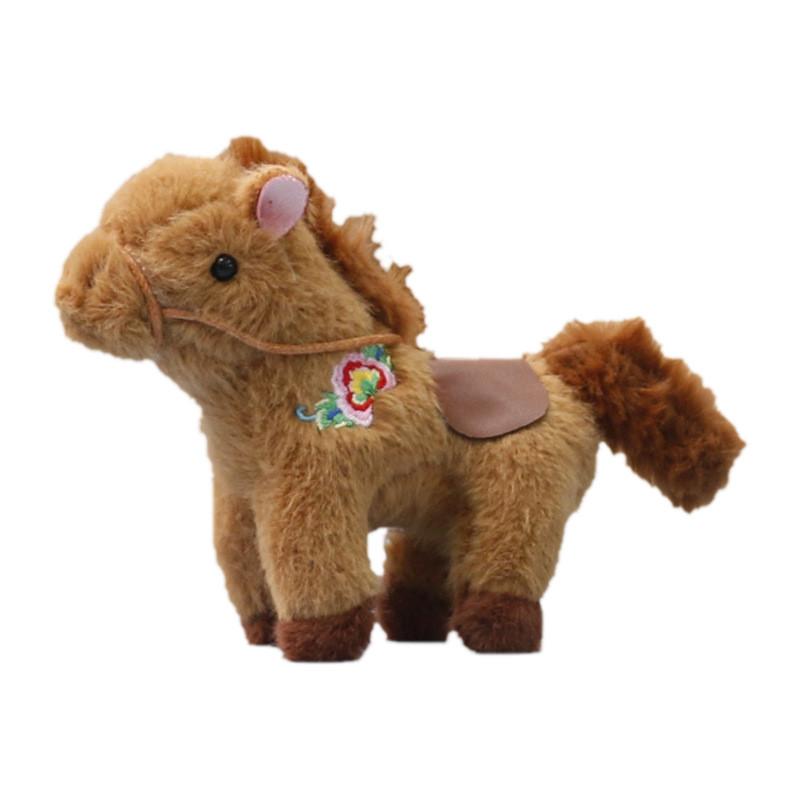 Plush Pony Keychain With Soft Short Plush For Kids And Collectors