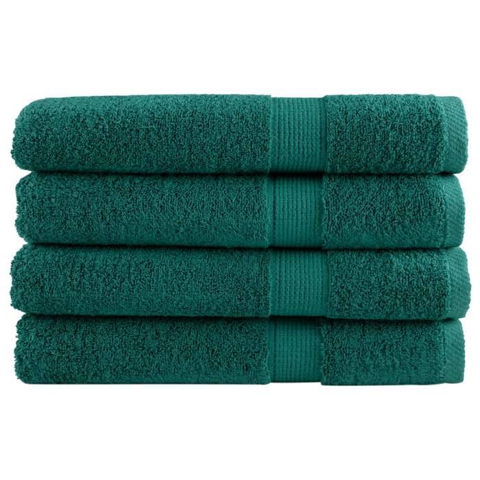 VidaXL Premium Sauna Towels 4 Pcs, Sauna Pareos, Bath Sheets, Shower Towels Bathroom 137339